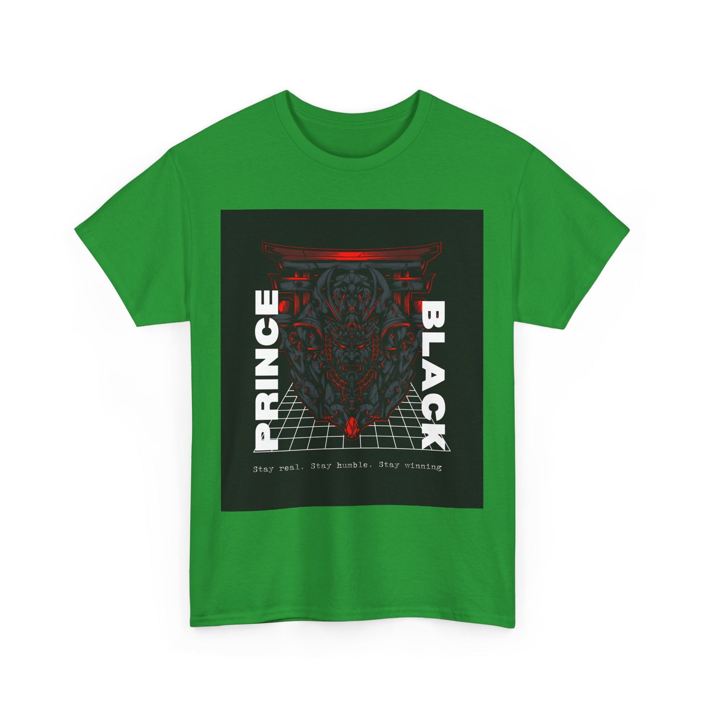 Heavy Cotton Tee - Stay Real Stay Humble Graphic Shirt