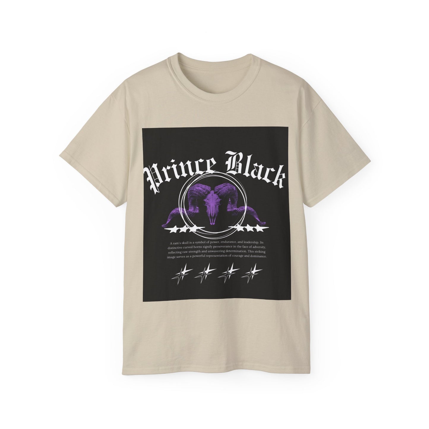Prince Black Graphic Unisex Tee - Casual Streetwear T-Shirt