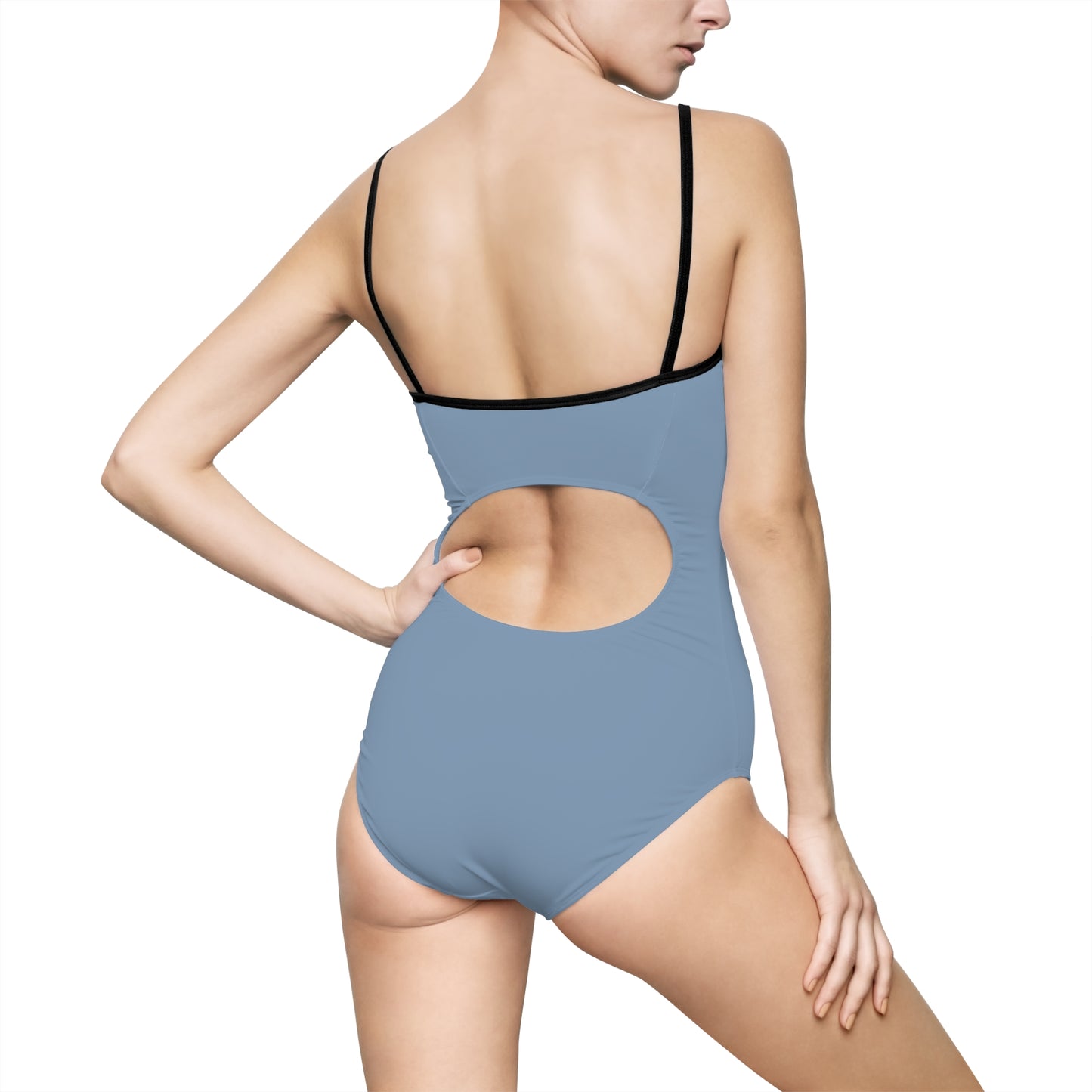 Elegant Floral Women's One-Piece Swimsuit - Perfect for Beach &amp; Pool Days 