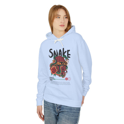 Lightweight Hooded Sweatshirt - 'Prince Black' Graphic Design 