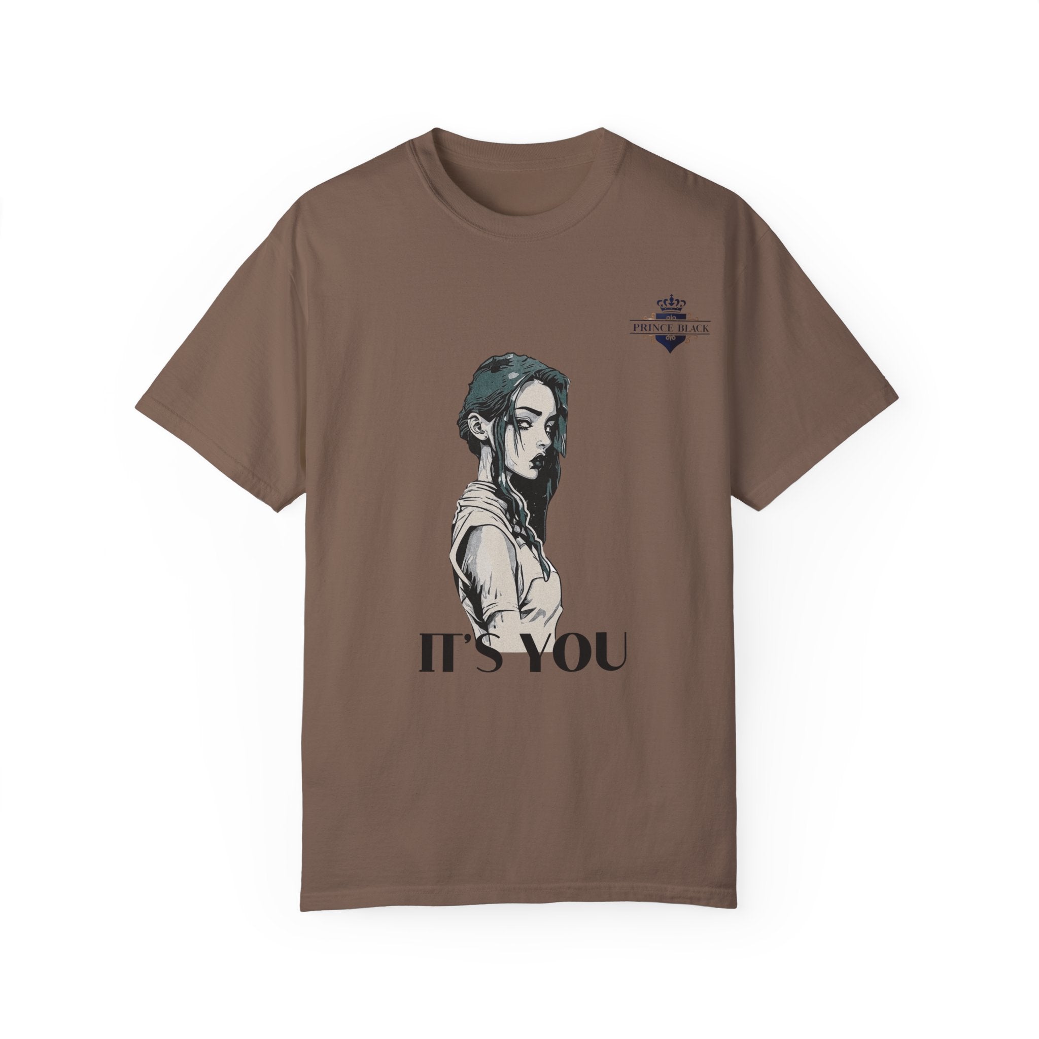 Unisex Garment-Dyed T-Shirt - 'It's You' Graphic Tee for Casual Wear