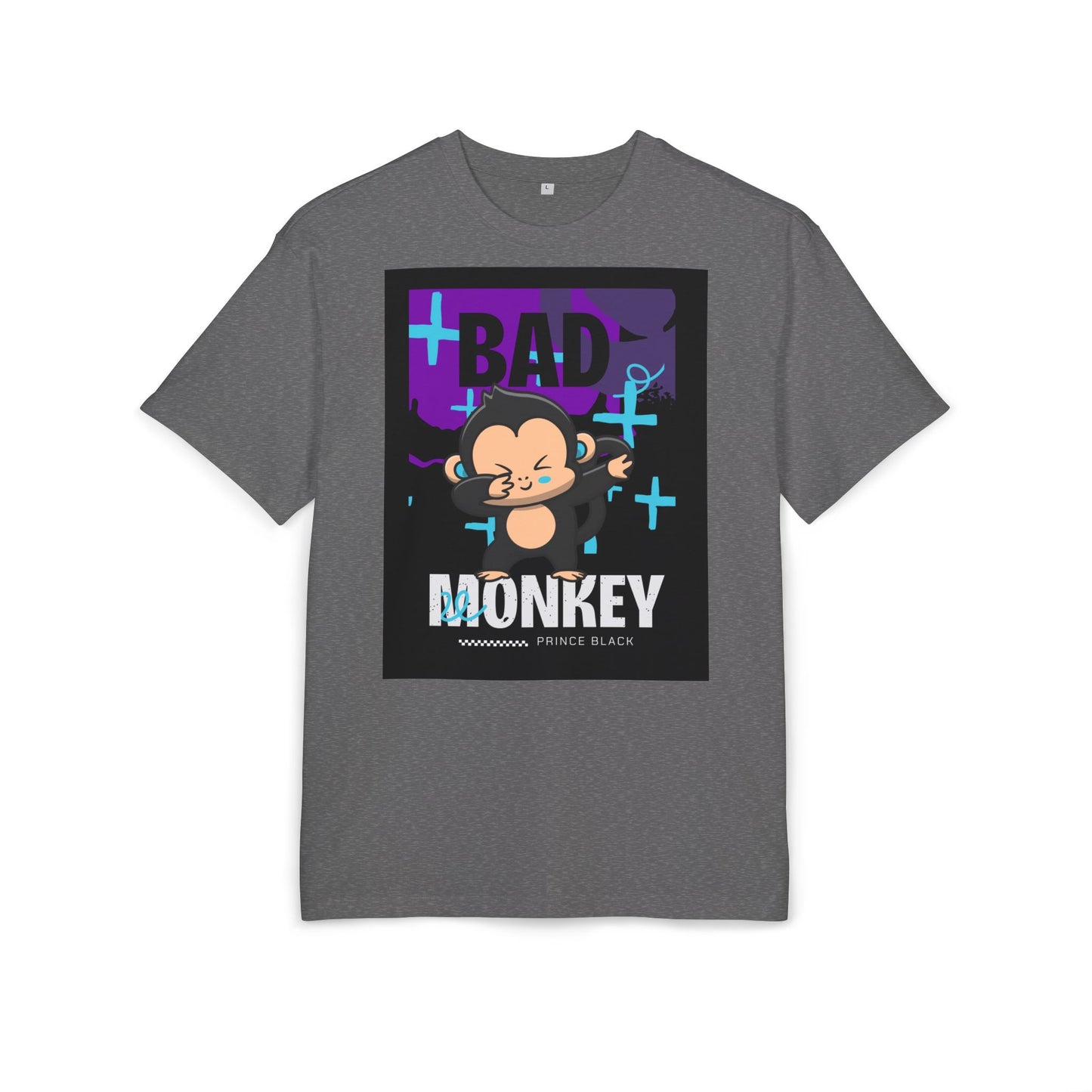 Bad Monkey Graphic Unisex Oversize Tee - Fun & Comfy Streetwear for Casual Vibes