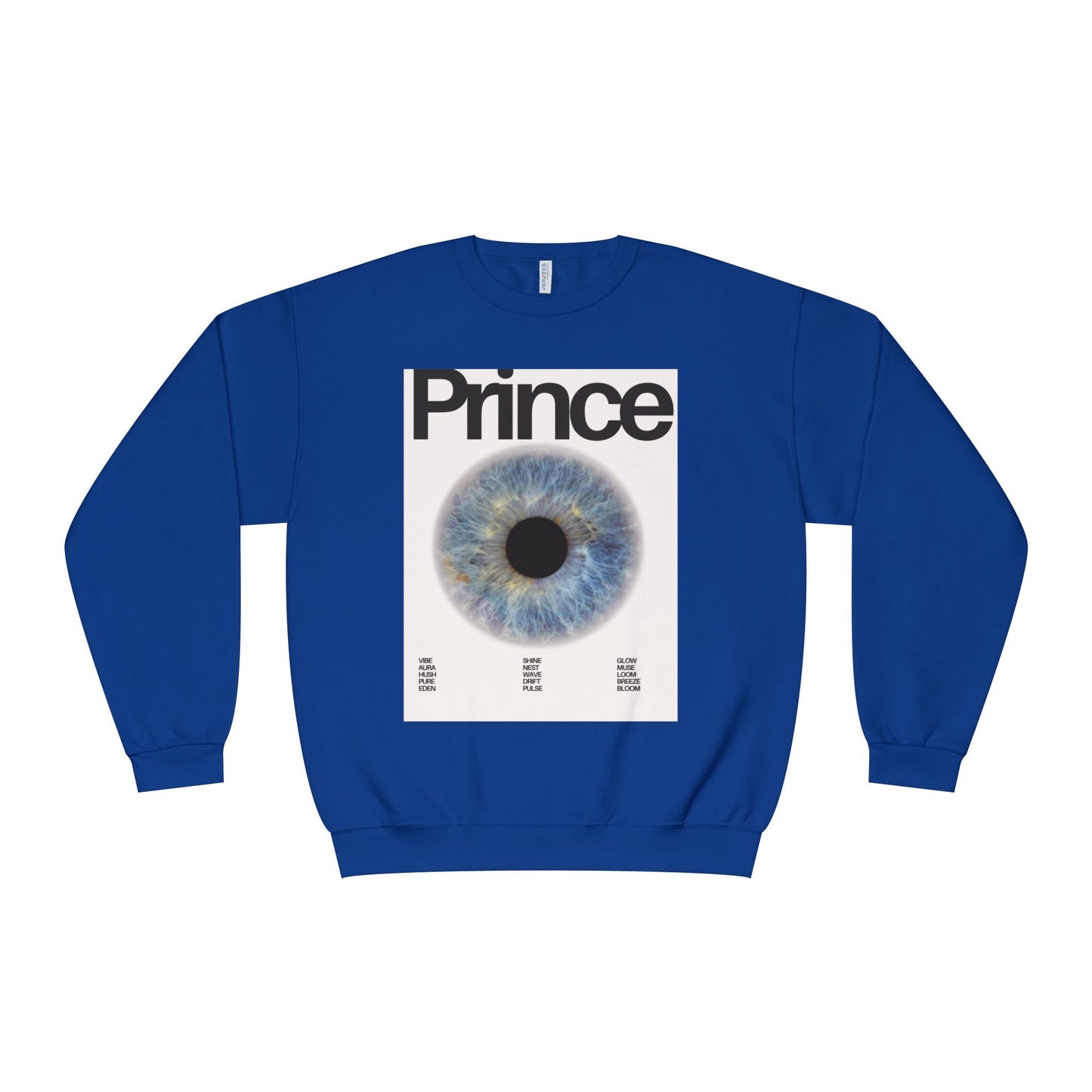 Prince Eye Graphic Unisex Crewneck Sweatshirt | Cozy Fashion for Music Lovers