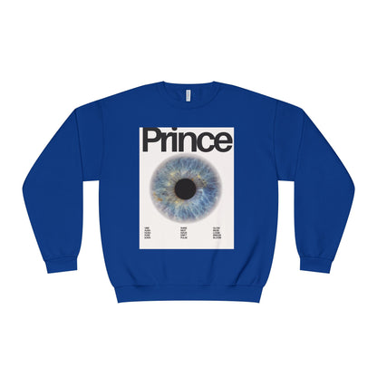 Prince Eye Graphic Unisex Crewneck Sweatshirt | Cozy Fashion for Music Lovers