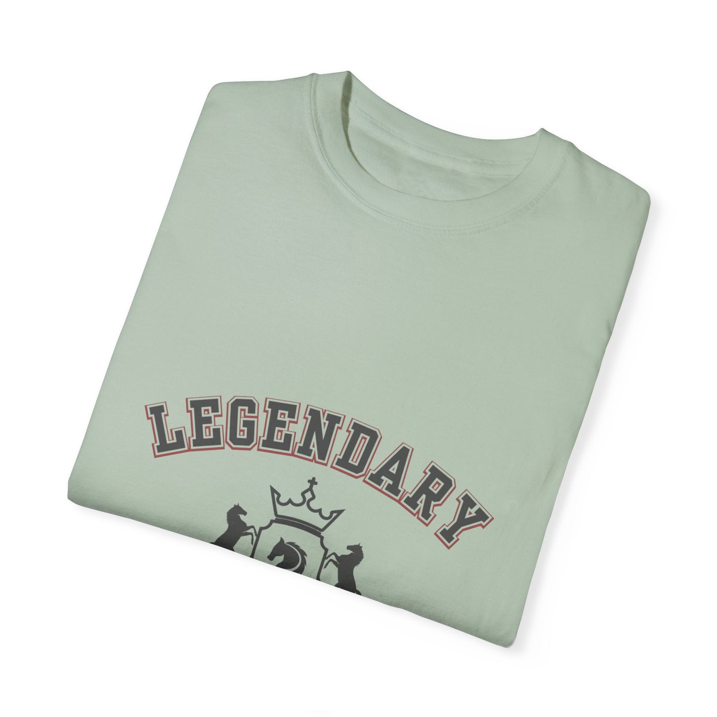 Legendary Prince Black Unisex Garment-Dyed T-Shirt