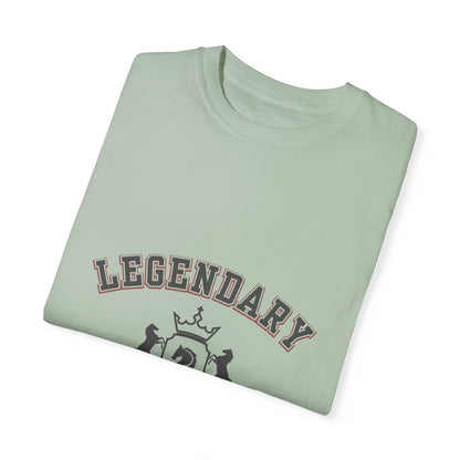 Legendary Prince Black Unisex Garment-Dyed T-Shirt