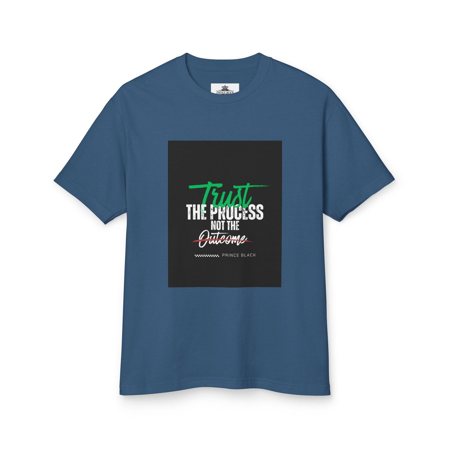Motivational Unisex Heavyweight Cotton Tee - 'Trust the Process' & 'Sunshine Mixed' Design