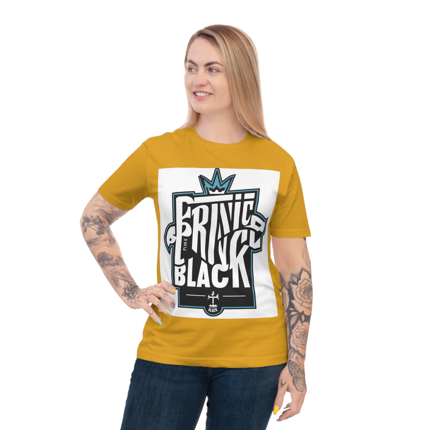 Unisex Classic Jersey T-shirt - "Prince in Black" Graphic Tee