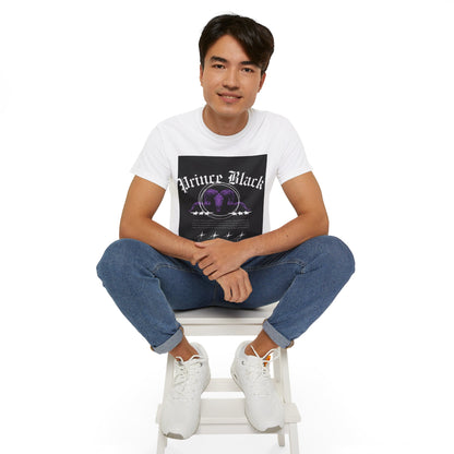 Prince Black Graphic Unisex Tee - Casual Streetwear T-Shirt