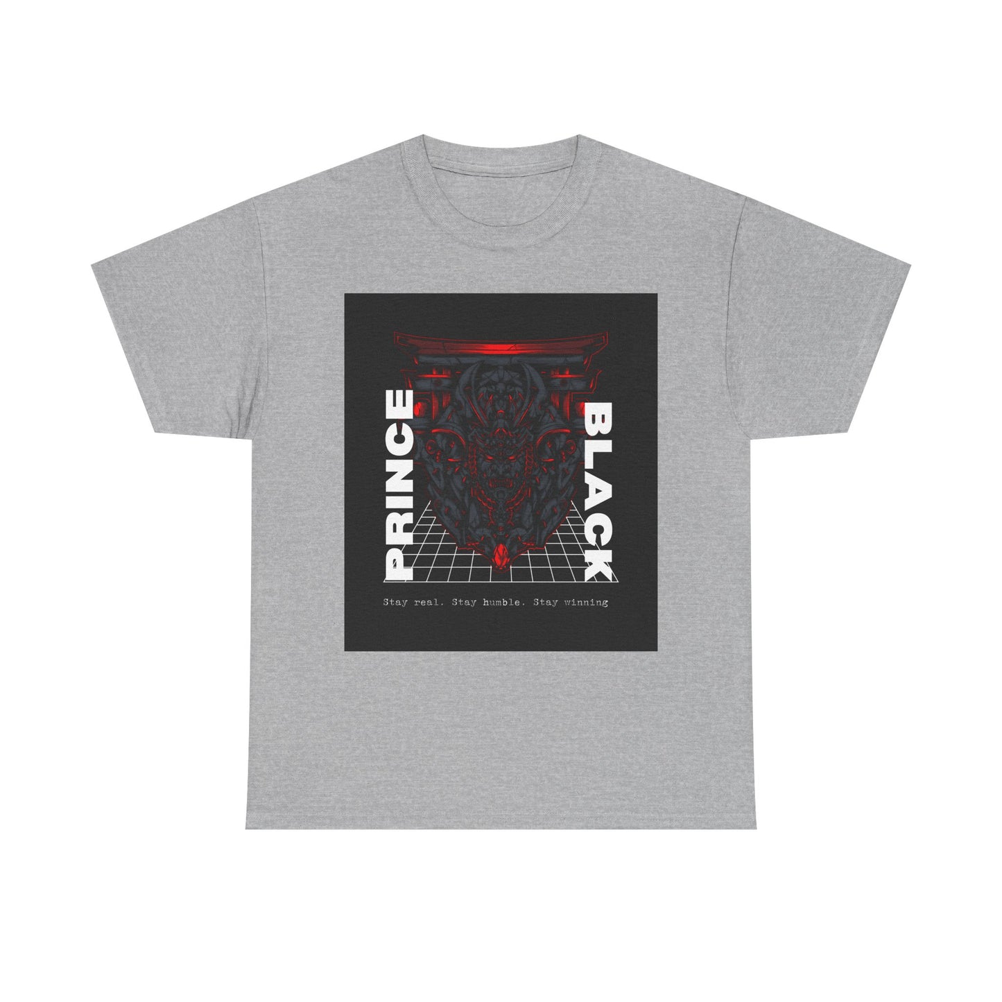Heavy Cotton Tee - Stay Real Stay Humble Graphic Shirt