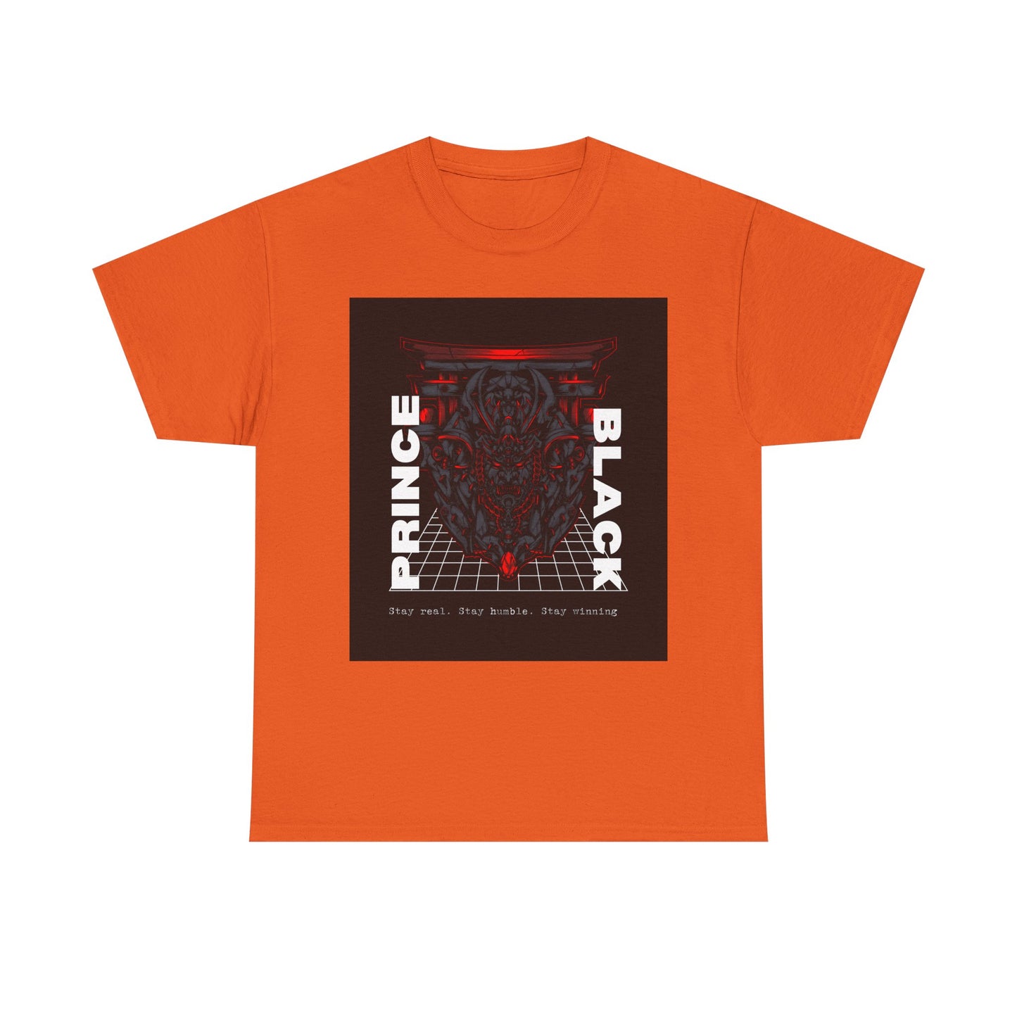 Heavy Cotton Tee - Stay Real Stay Humble Graphic Shirt