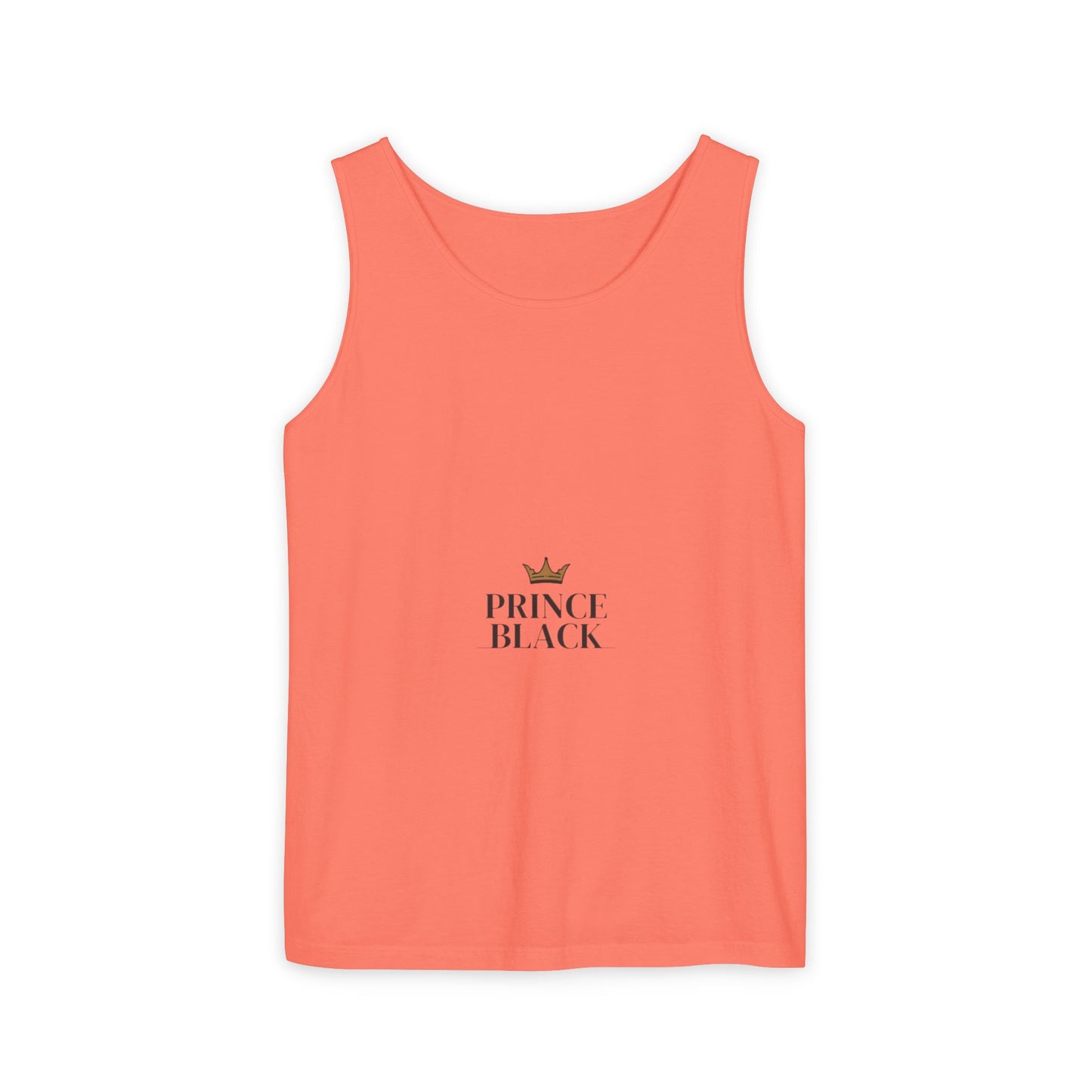 Stylish Unisex Tank Top - 'Prince Black' Design