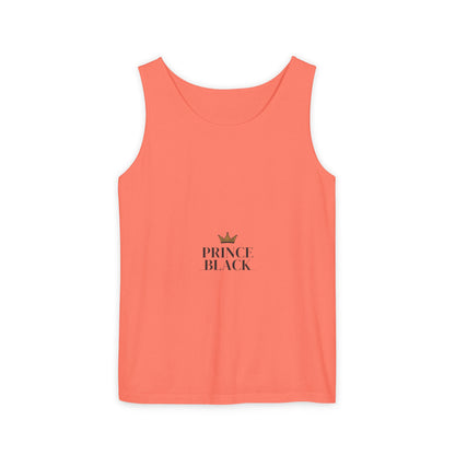 Stylish Unisex Tank Top - 'Prince Black' Design