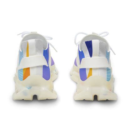 Bold Men's Mesh Sneakers - Colorful &amp; Comfortable Athletic Footwear 