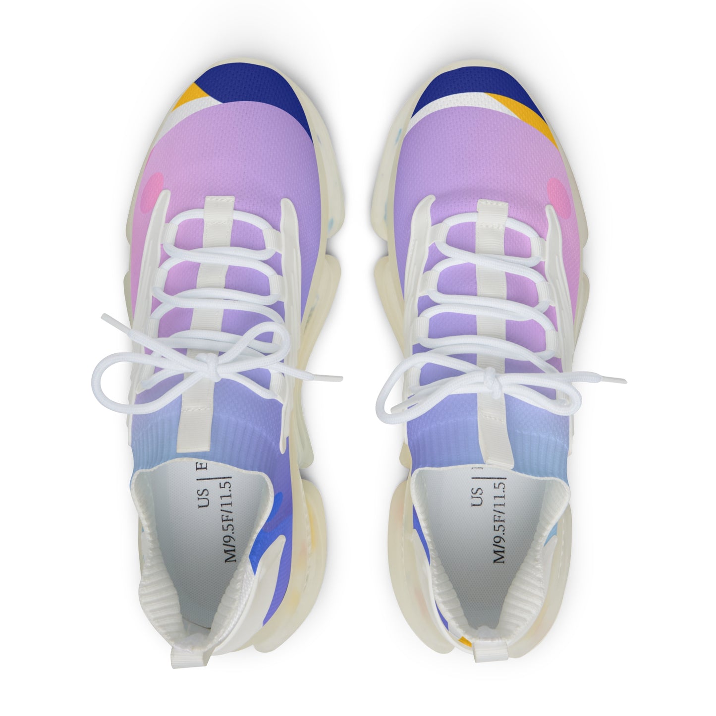 Bold Men's Mesh Sneakers - Colorful &amp; Comfortable Athletic Footwear 