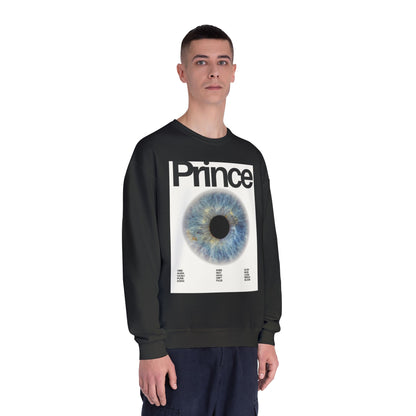 Prince Eye Graphic Unisex Crewneck Sweatshirt | Cozy Fashion for Music Lovers