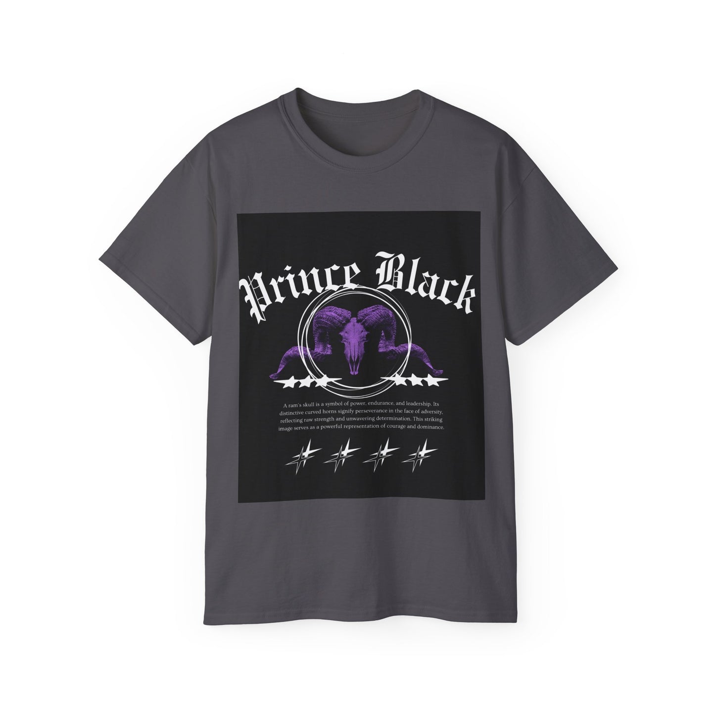 Prince Black Graphic Unisex Tee - Casual Streetwear T-Shirt