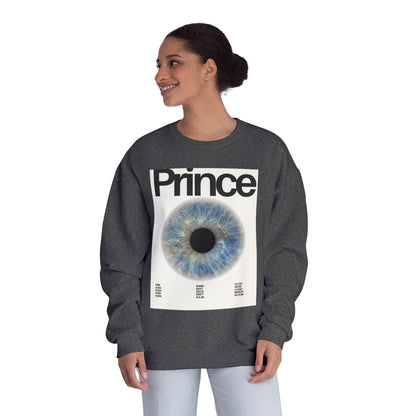 Prince Eye Graphic Unisex Crewneck Sweatshirt | Cozy Fashion for Music Lovers