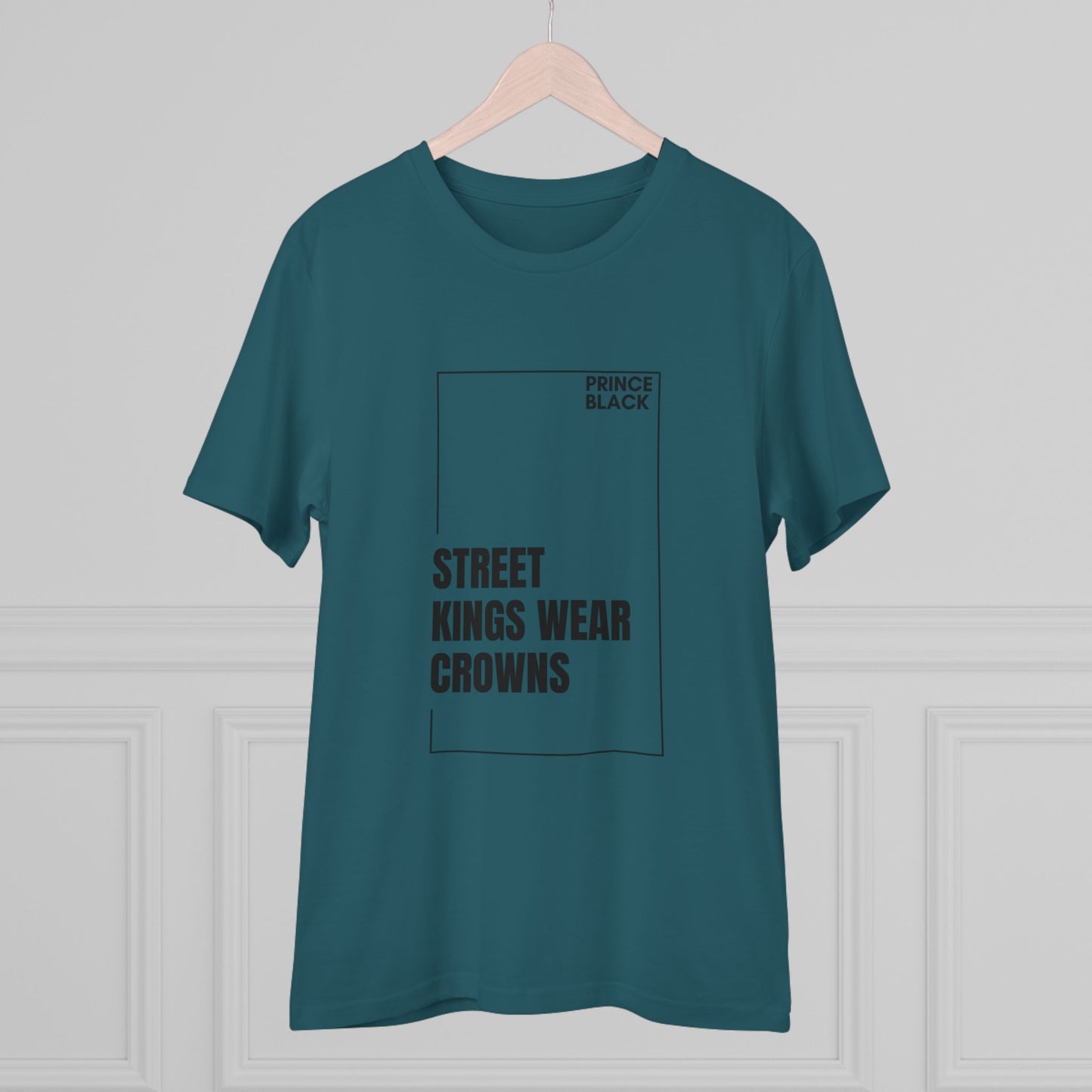 Street Kings Wear Crowns Organic Unisex T-Shirt - Bold Graphic Tee