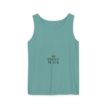 Stylish Unisex Tank Top - 'Prince Black' Design