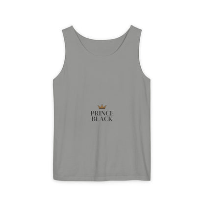 Stylish Unisex Tank Top - 'Prince Black' Design