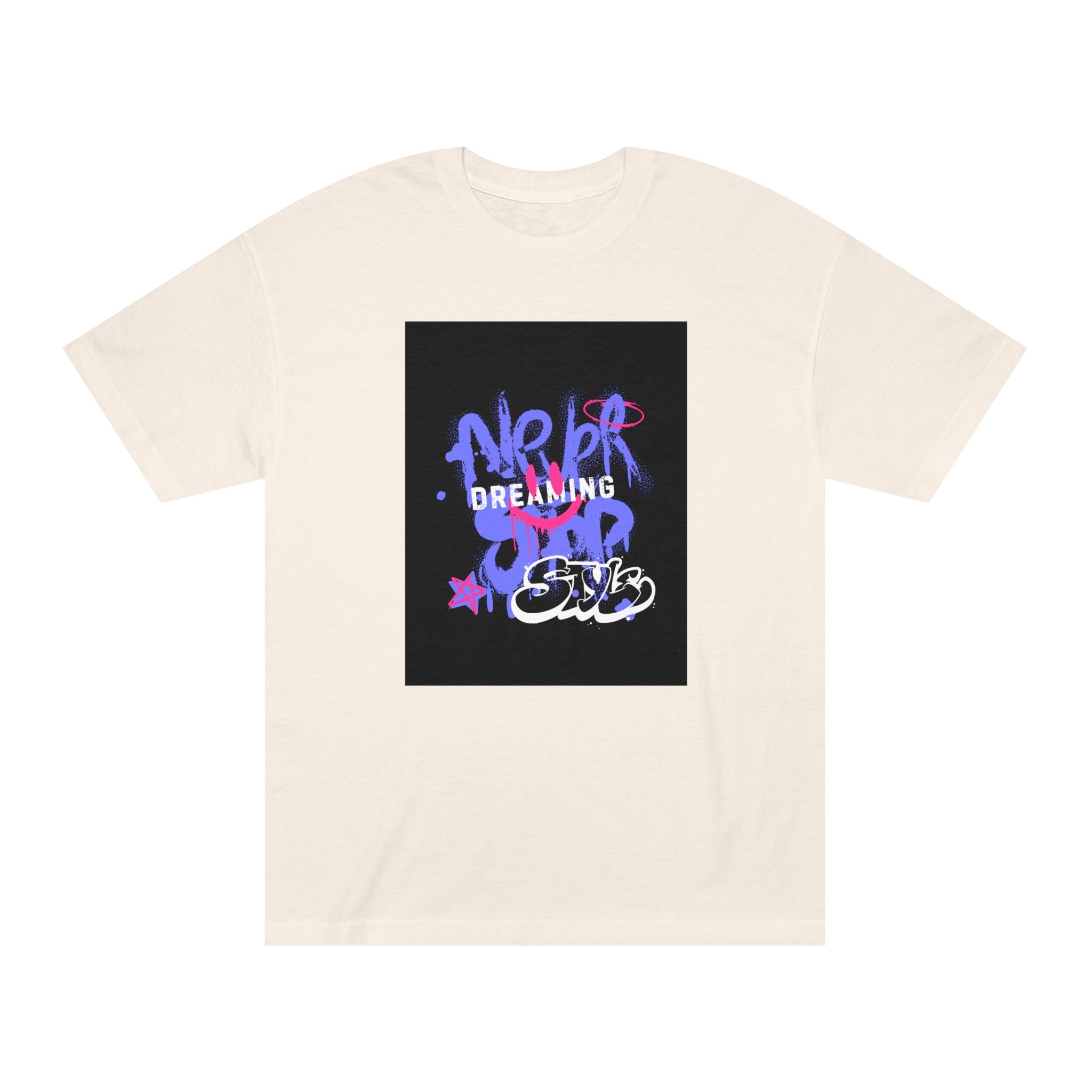 Unisex Classic Tee - 'Never Stop Dreaming' Graphic T-Shirt for Inspirational Style