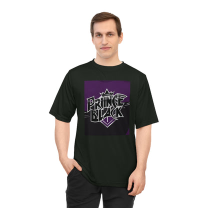 Unisex Zone Performance T-Shirt - Prince Black Graphic Tee for Sports & Casual Wear