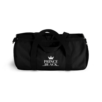 Stylish Prince Black Duffel Bag for Gym & Travel