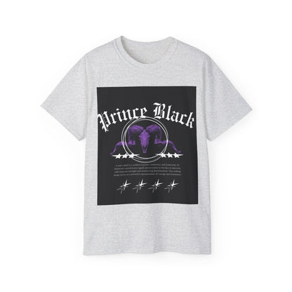 Prince Black Graphic Unisex Tee - Casual Streetwear T-Shirt