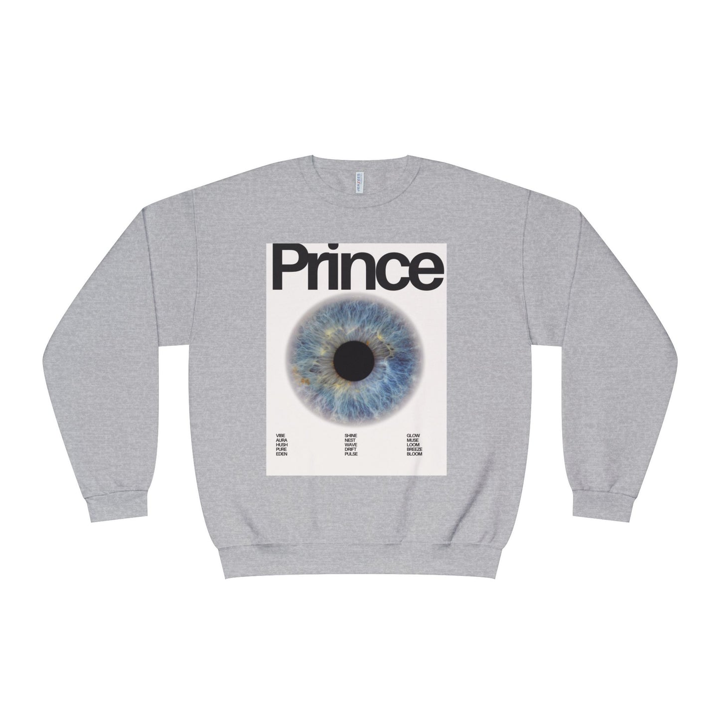 Prince Eye Graphic Unisex Crewneck Sweatshirt | Cozy Fashion for Music Lovers