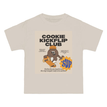 Cookie Kickflip Club T-Shirt - Fun Skateboarding Tee for Kids & Teens
