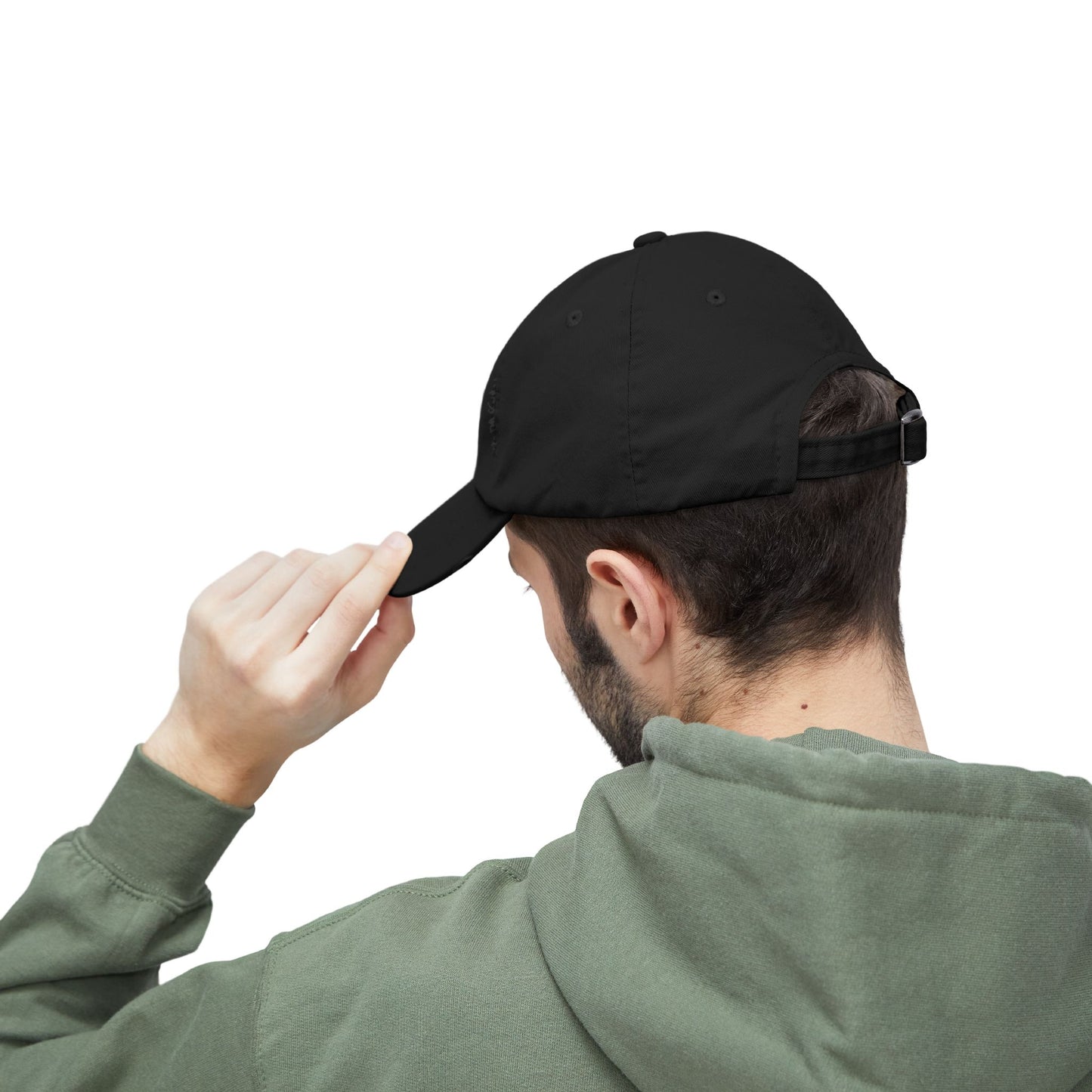 Distressed Cap - Stylish Prince Black Baseball Hat