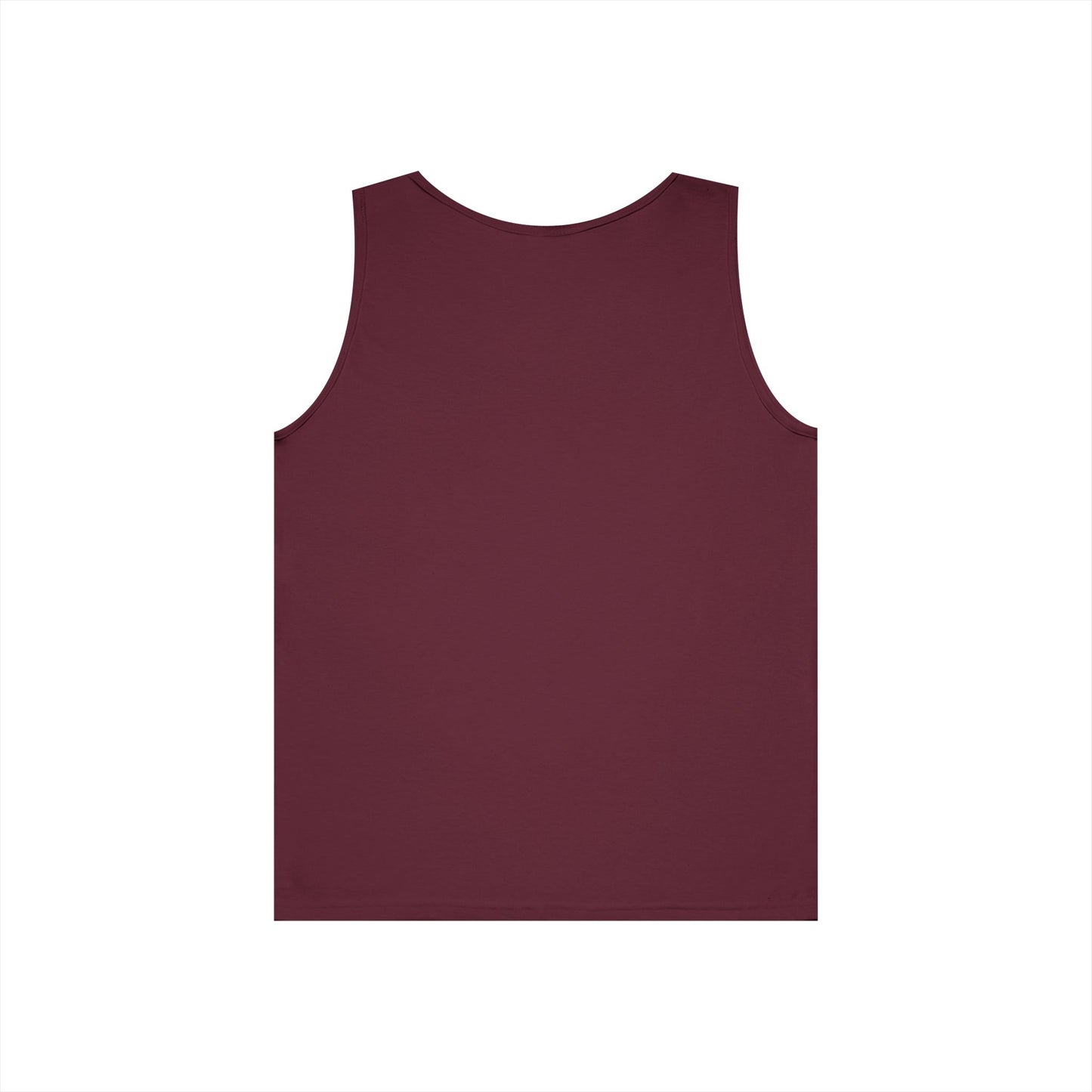 Inspirational Unisex Heavy Cotton Tank Top - "Do it with Passion or Not at All"