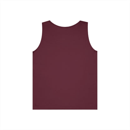 Inspirational Unisex Heavy Cotton Tank Top - "Do it with Passion or Not at All"