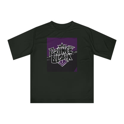 Unisex Zone Performance T-Shirt - Prince Black Graphic Tee for Sports & Casual Wear