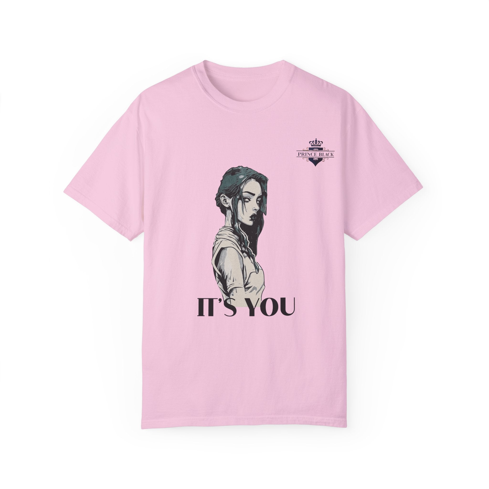 Unisex Garment-Dyed T-Shirt - 'It's You' Graphic Tee for Casual Wear