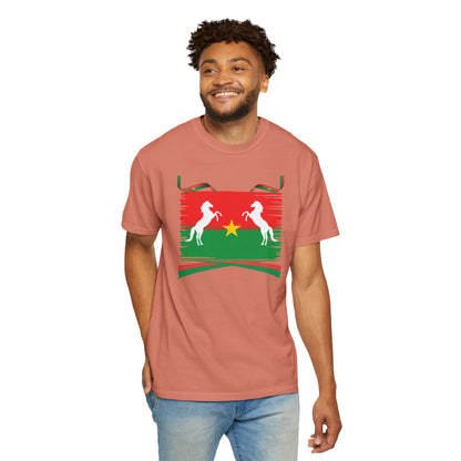 Burkina Faso T-Shirt with Cameroonian Flag Design – Celebrate Your Heritage!