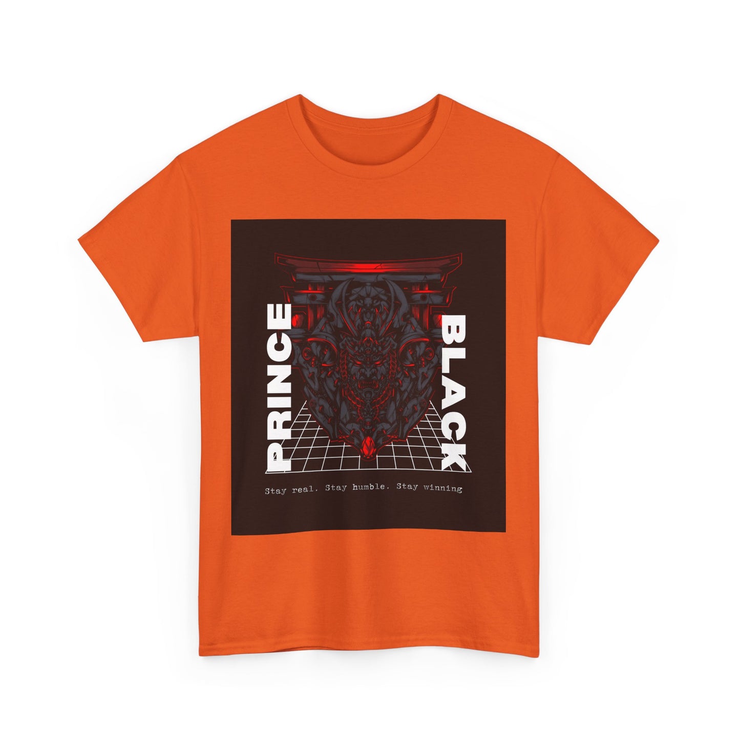 Heavy Cotton Tee - Stay Real Stay Humble Graphic Shirt