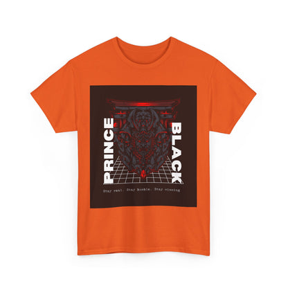 Heavy Cotton Tee - Stay Real Stay Humble Graphic Shirt