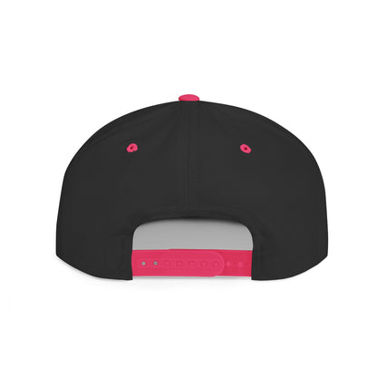 Stylish Prince Black Flat Bill Snapback Hat for Fashion-Forward Individuals