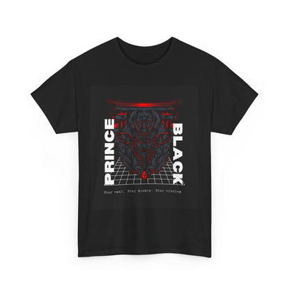 Heavy Cotton Tee - Stay Real Stay Humble Graphic Shirt