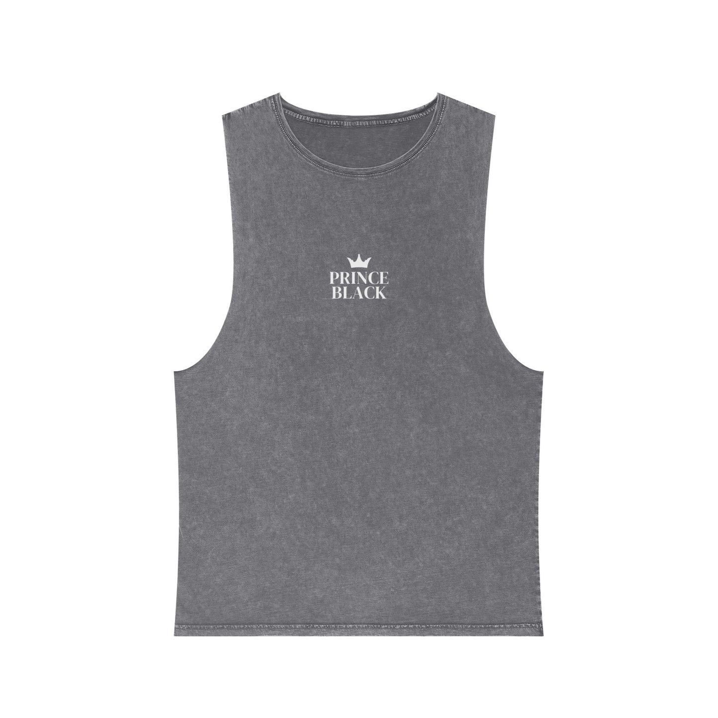 Unisex Stonewash Tank Top - Casual Vintage Style