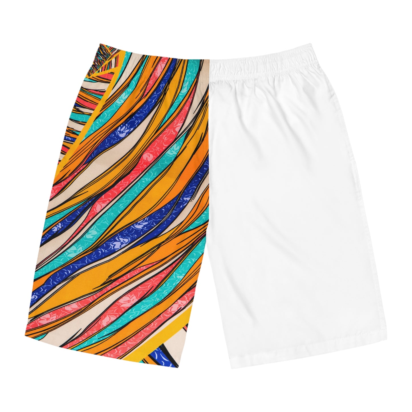Vibrant Men's Board Shorts for Beach Days & Summer Fun