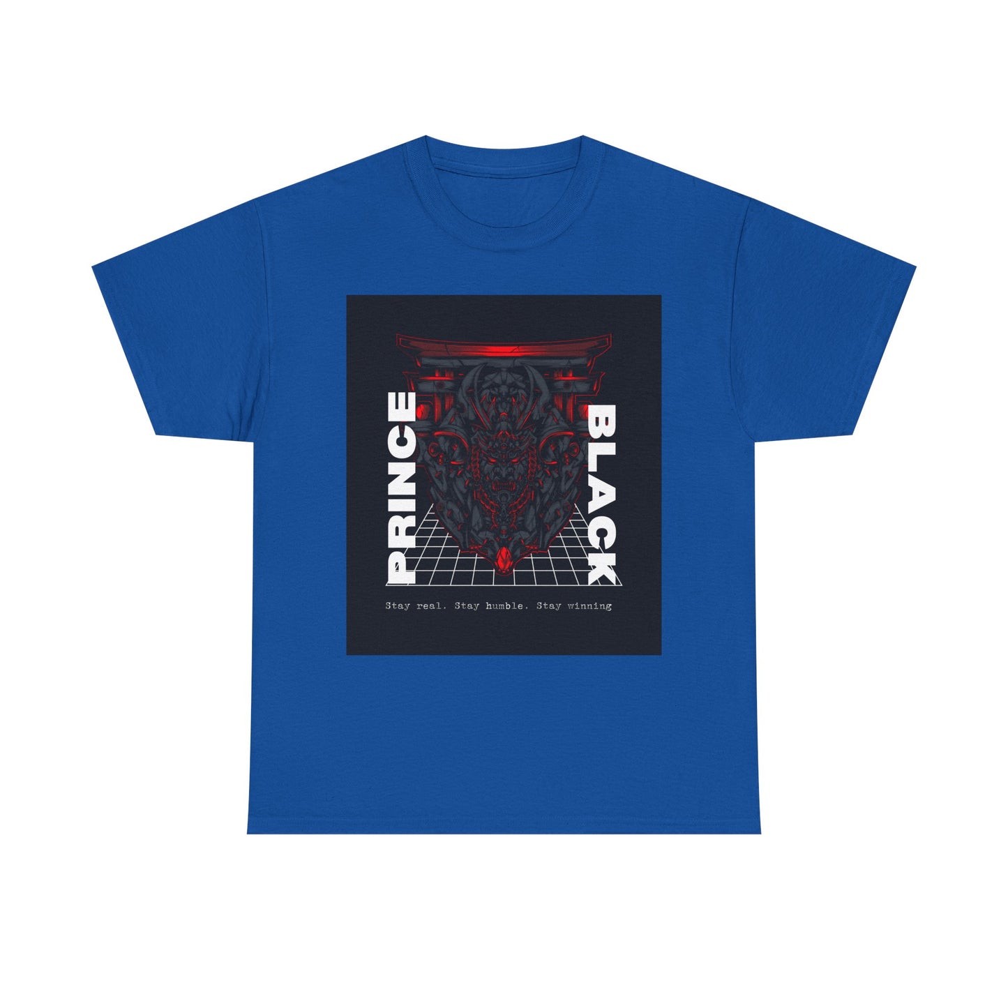 Heavy Cotton Tee - Stay Real Stay Humble Graphic Shirt