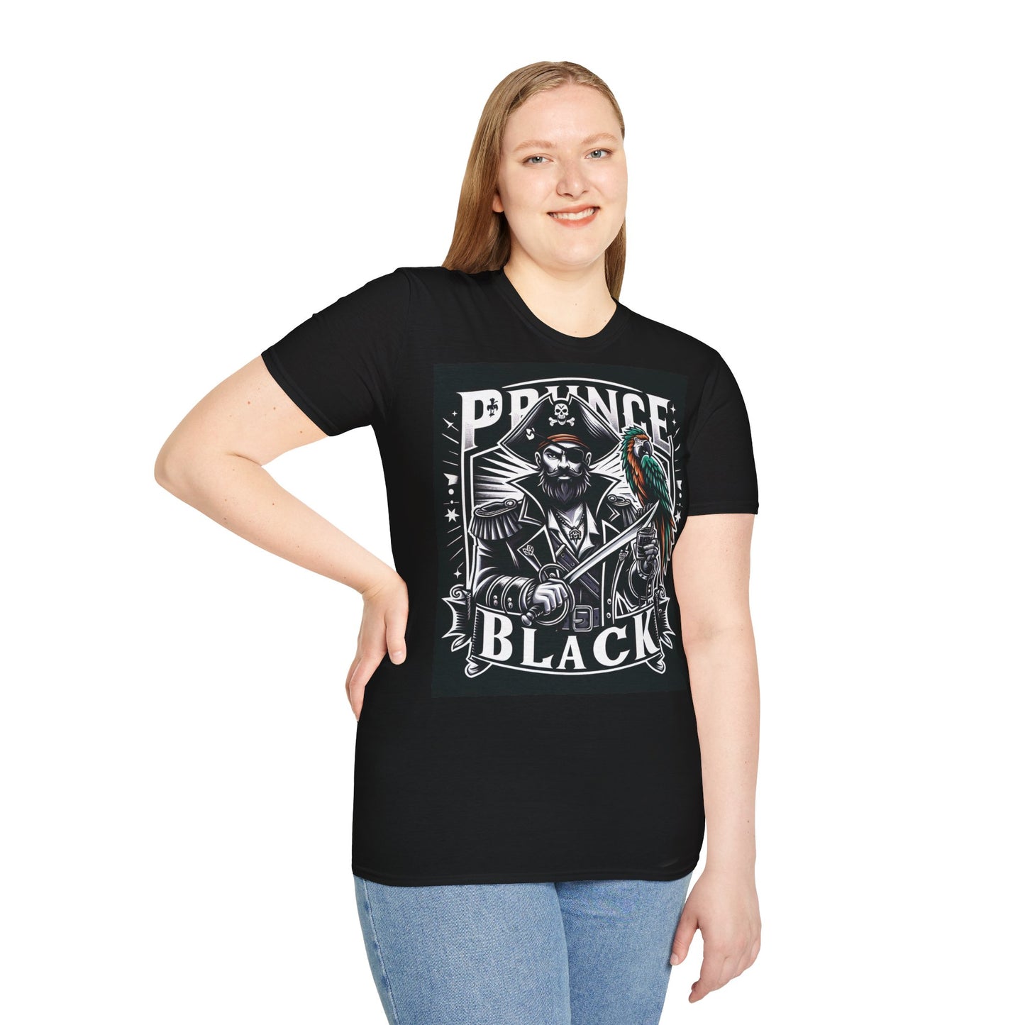 Pirate-Inspired Unisex Softstyle T-Shirt - Perfect for Adventure Lovers