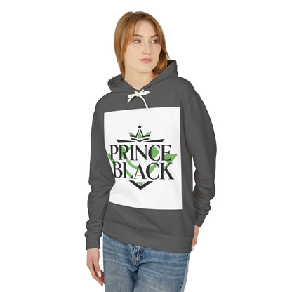 Lightweight Hooded Sweatshirt - 'Prince Black' Graphic Design