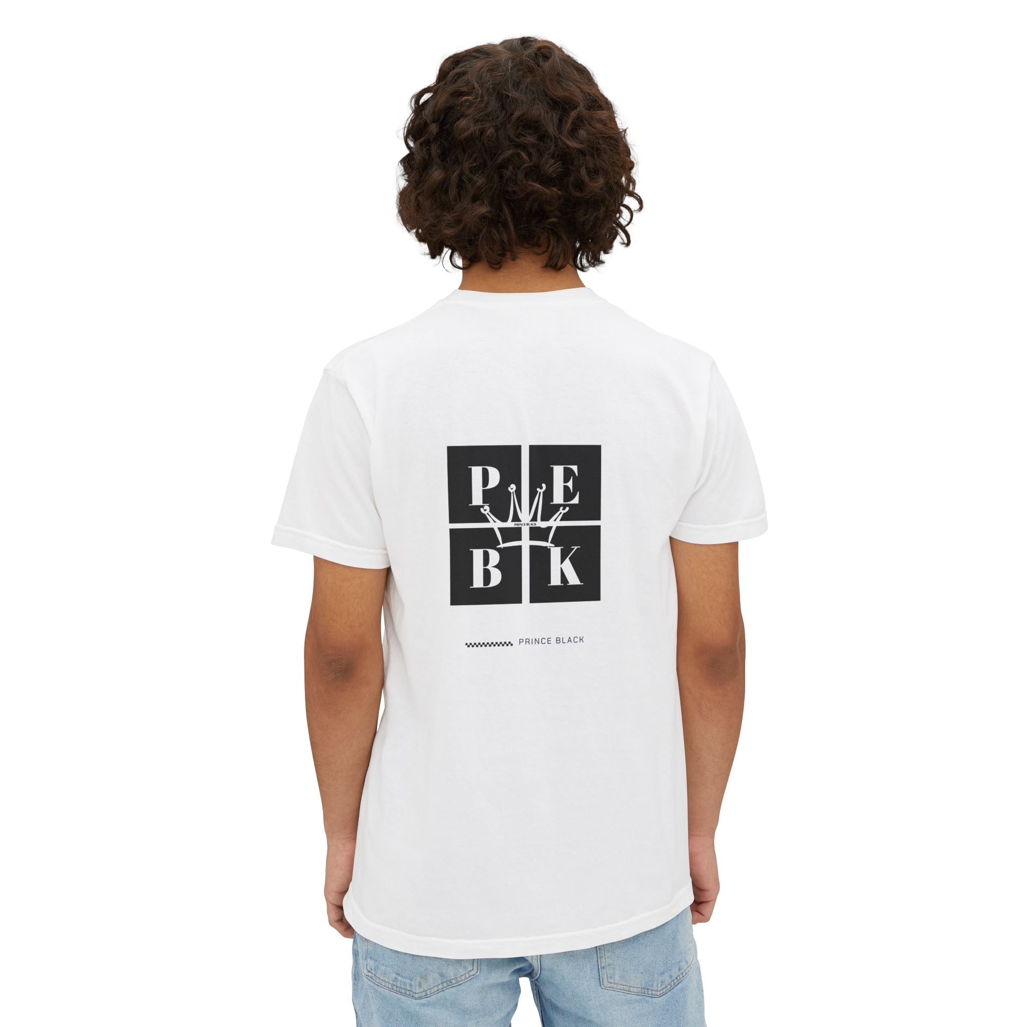 Unisex Garment-Dyed Pocket T-Shirt | Casual Everyday Wear with Masculine Royalty Design