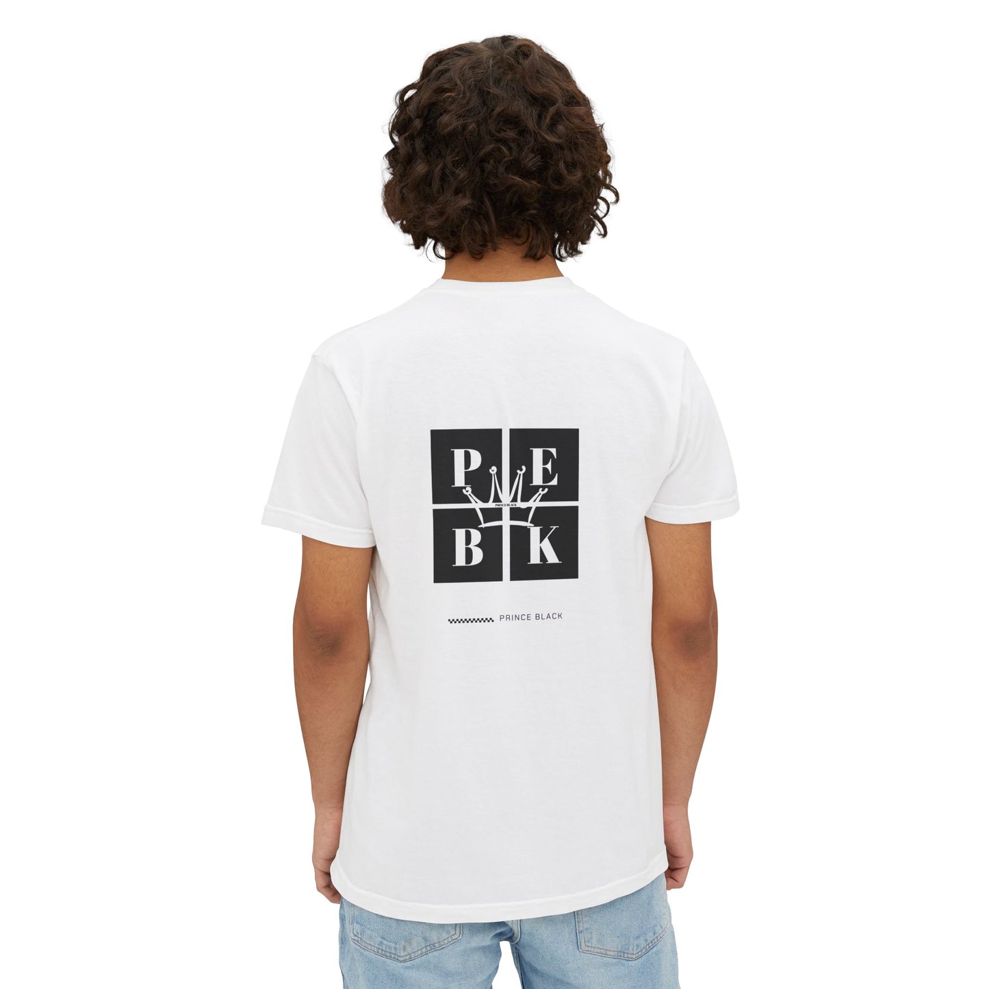 Unisex Garment-Dyed Pocket T-Shirt | Casual Everyday Wear with Masculine Royalty Design