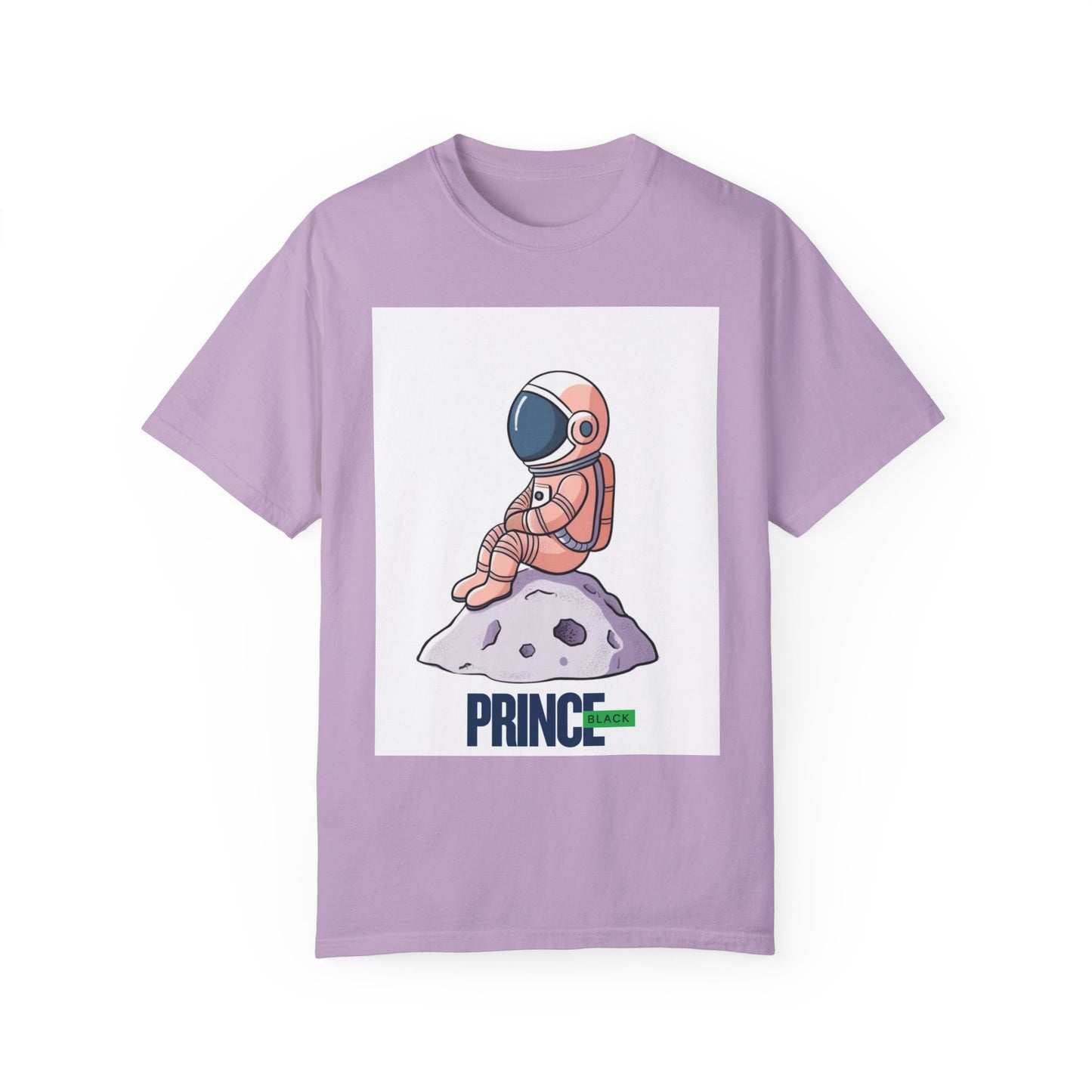 Cosmic Adventure T-shirt - Unisex Garment-Dyed Tee with Astronaut Design