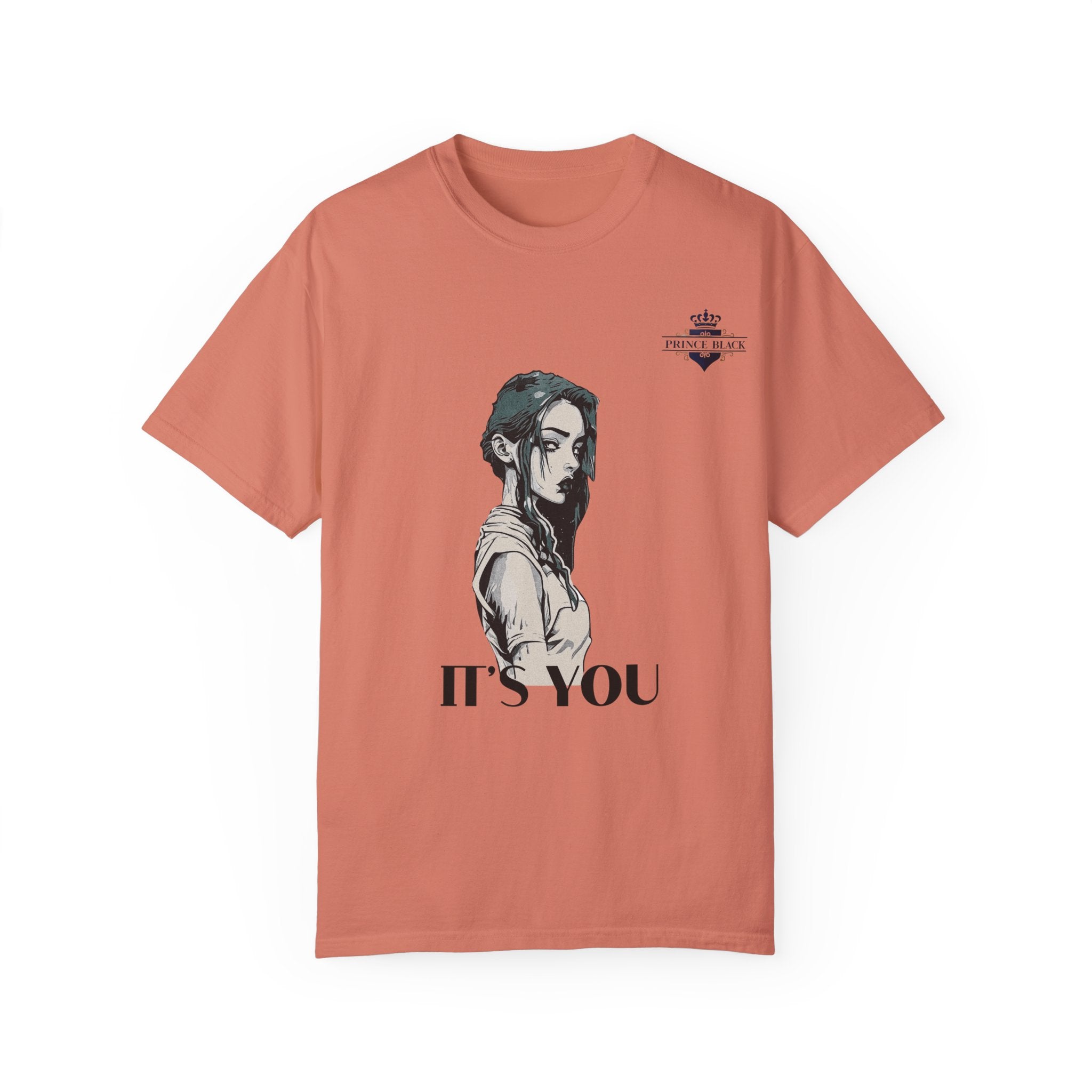 Unisex Garment-Dyed T-Shirt - 'It's You' Graphic Tee for Casual Wear